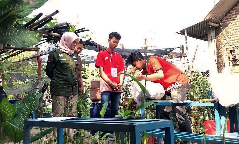 KKN di Mojokerto, Mahasiswa Untag Atasi Kekurangan Pupuk Pertanian