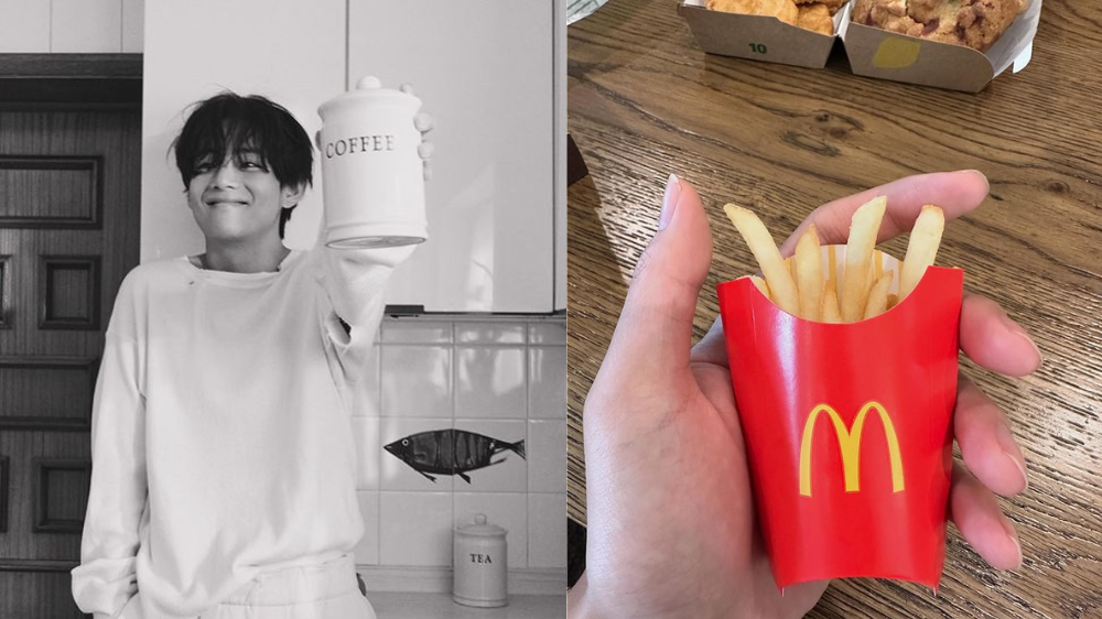 Heboh V BTS Unggah Foto McDonald's di Instagram, Disebut Tak Empati hingga Bikin ARMY Kecewa