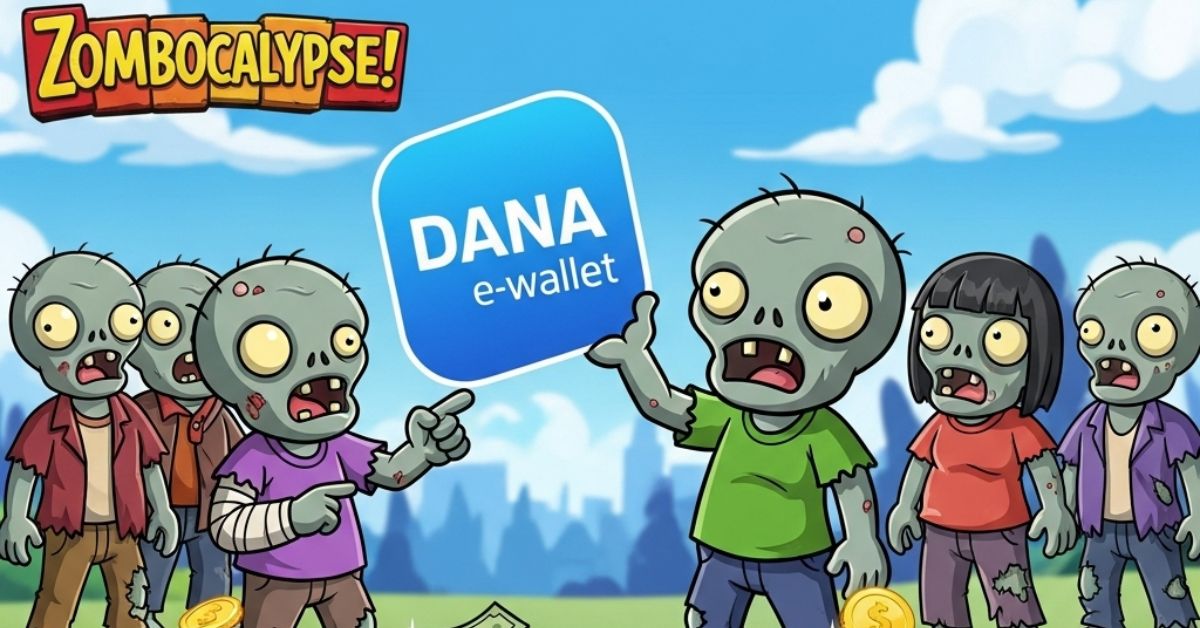 Tutorial Dapat Uang Rp421.585 dari Aplikasi Penghasil Saldo DANA, Cuma dengan Zombocalypse!