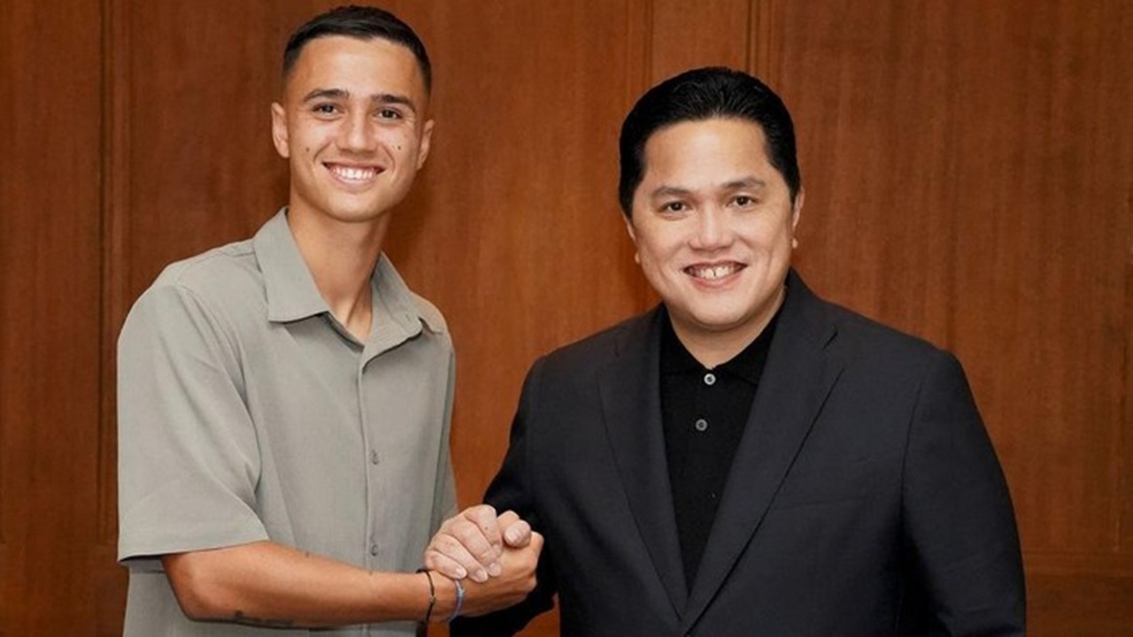 Soal Pengganti Eliano Reijnders Gabung di TC Bali, Erick Thohir Bilang Begini