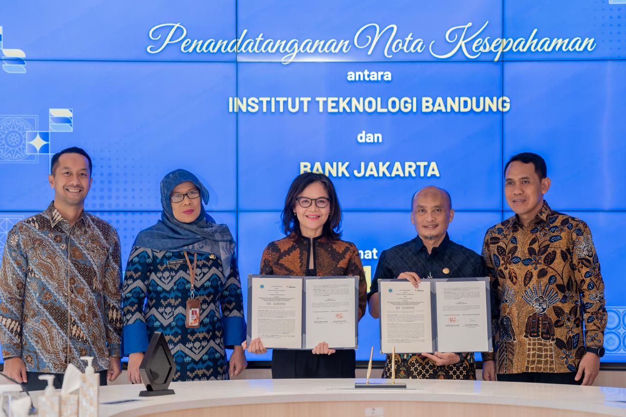 Bank Jakarta dan ITB Kerja Sama Riset dan Pengembangan SDM
