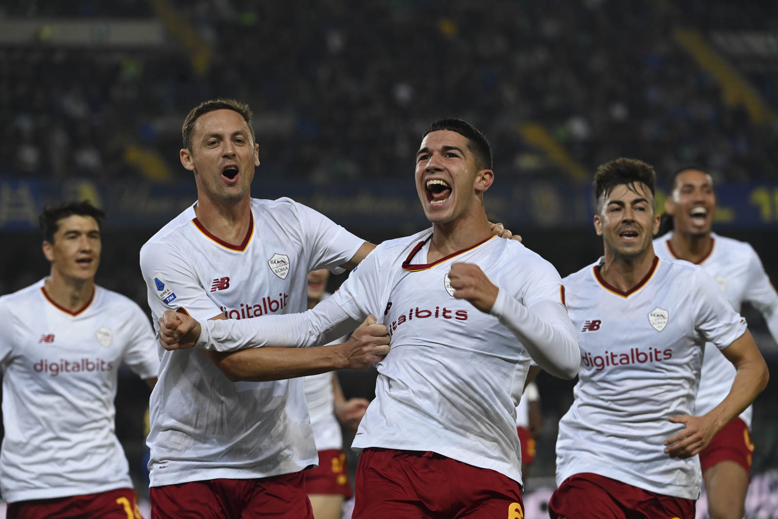 I Giallorosi Naik Posisi 4 Klasemen Serie-A Usai Libas Hellas Verona