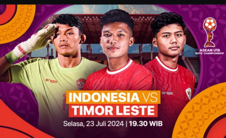 Live Streaming Indonesia vs Timor Leste AFF U-19: Garuda Muda Bidik Poin Sempurna! 