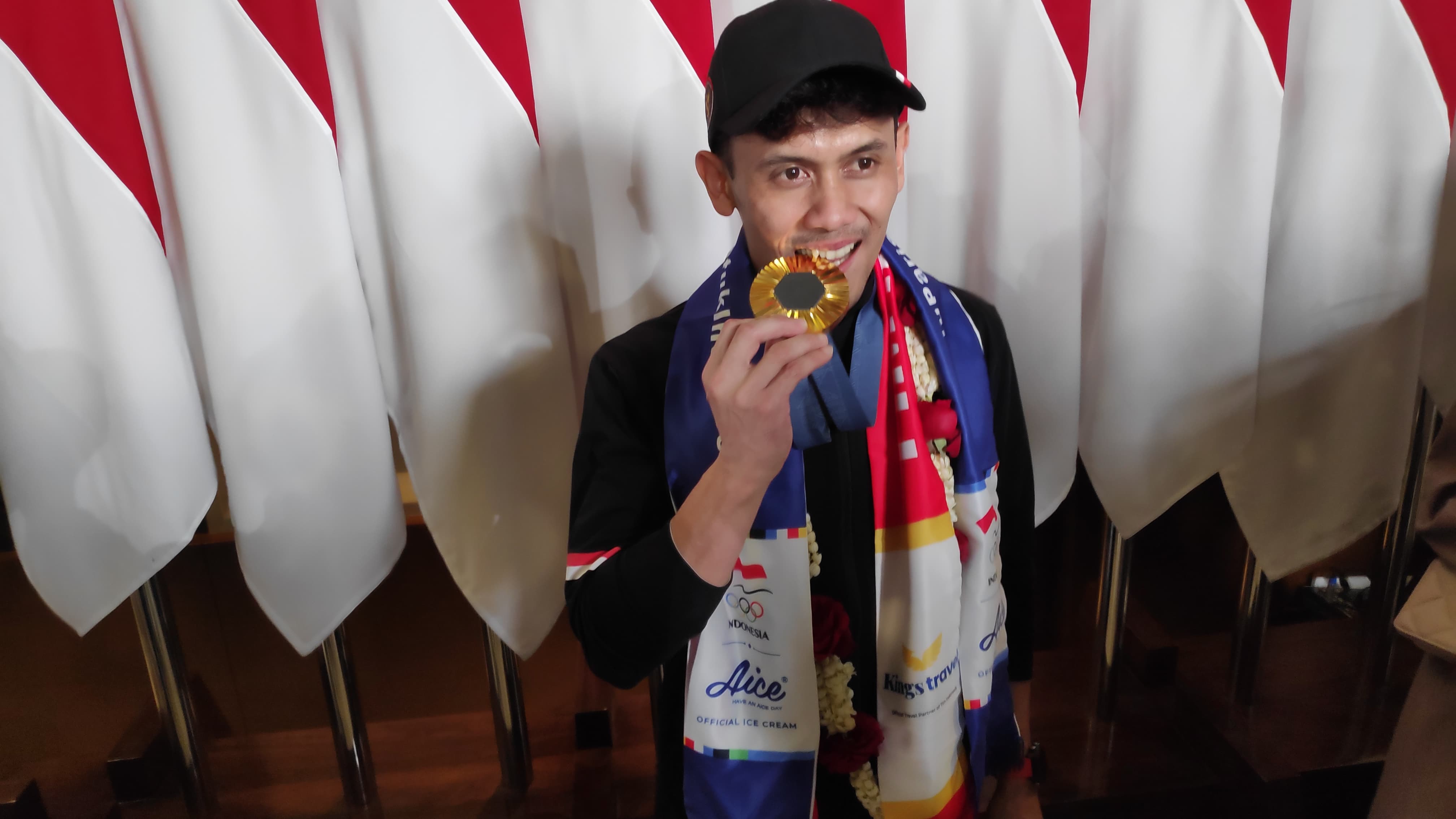 Raih Medali Emas di Olimpiade Paris 2024, Veddriq Leonardo Kini Targetkan Olimpiade Los Angeles