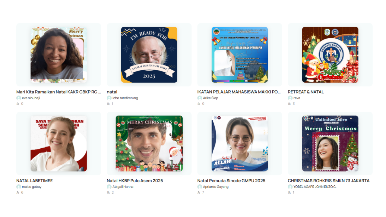 15 Link Twibbon Natal 2025 Gratis dan Cara Pakai, Cocok Buat Foto Profil Medsos