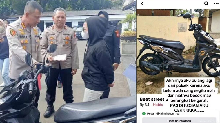 Korban Begal yang Viral 'Lapor Polisi Malah Diminta Uang' Dapatkan Motornya Kembali 
