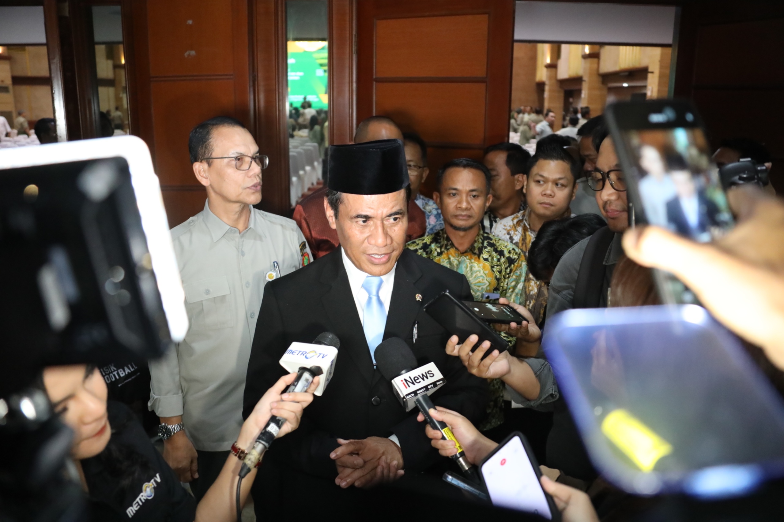 Kembali Menjabat sebagai Menteri Pertanian, Amran Optimistis Capai Swasembada Pangan