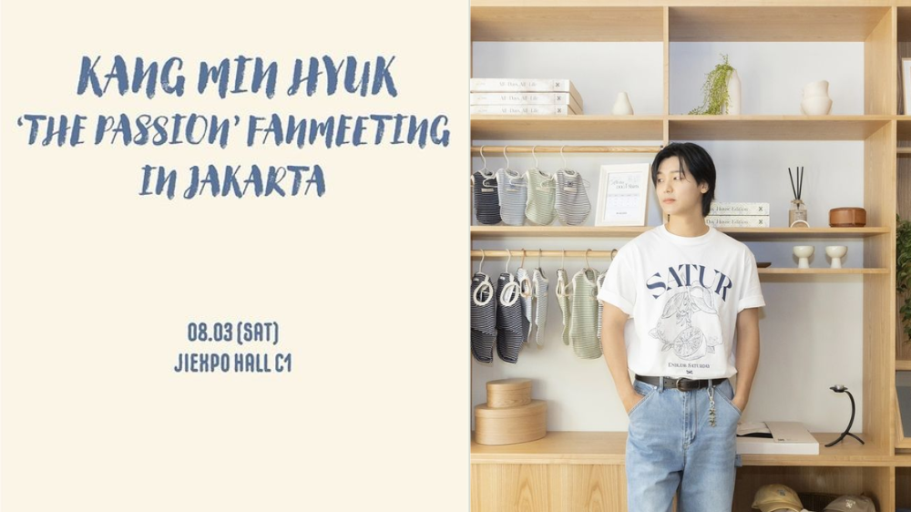 Siapin Duit! Kang Min Hyuk CNBLUE Gelar Fan Meeting di JIExpo Kemayoran 3 Agustus 2024