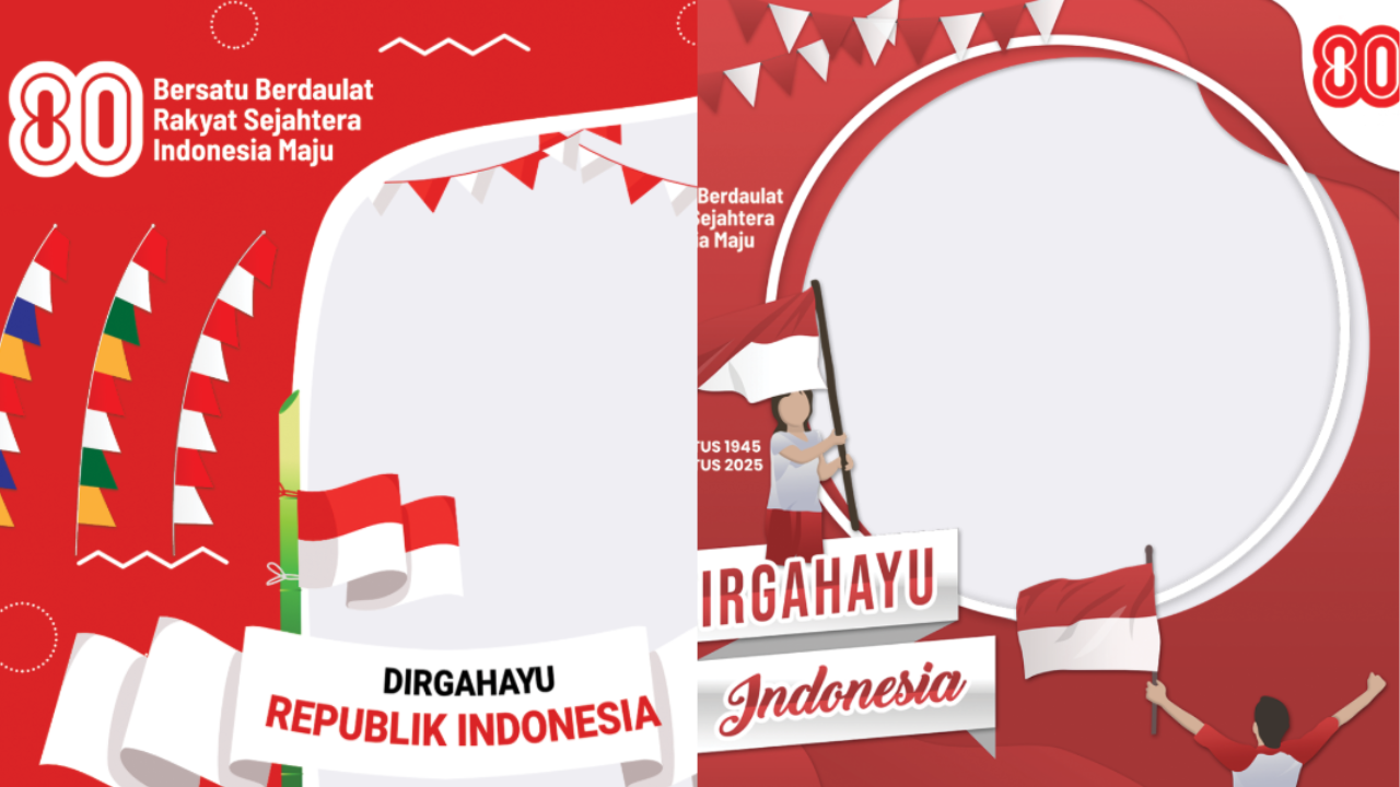 100 Link Twibbon HUT ke-80 RI 17 Agutus 2025 Terbaru dan Gratis Lengkap Ucapan, Sambut Meriah di Medsos!