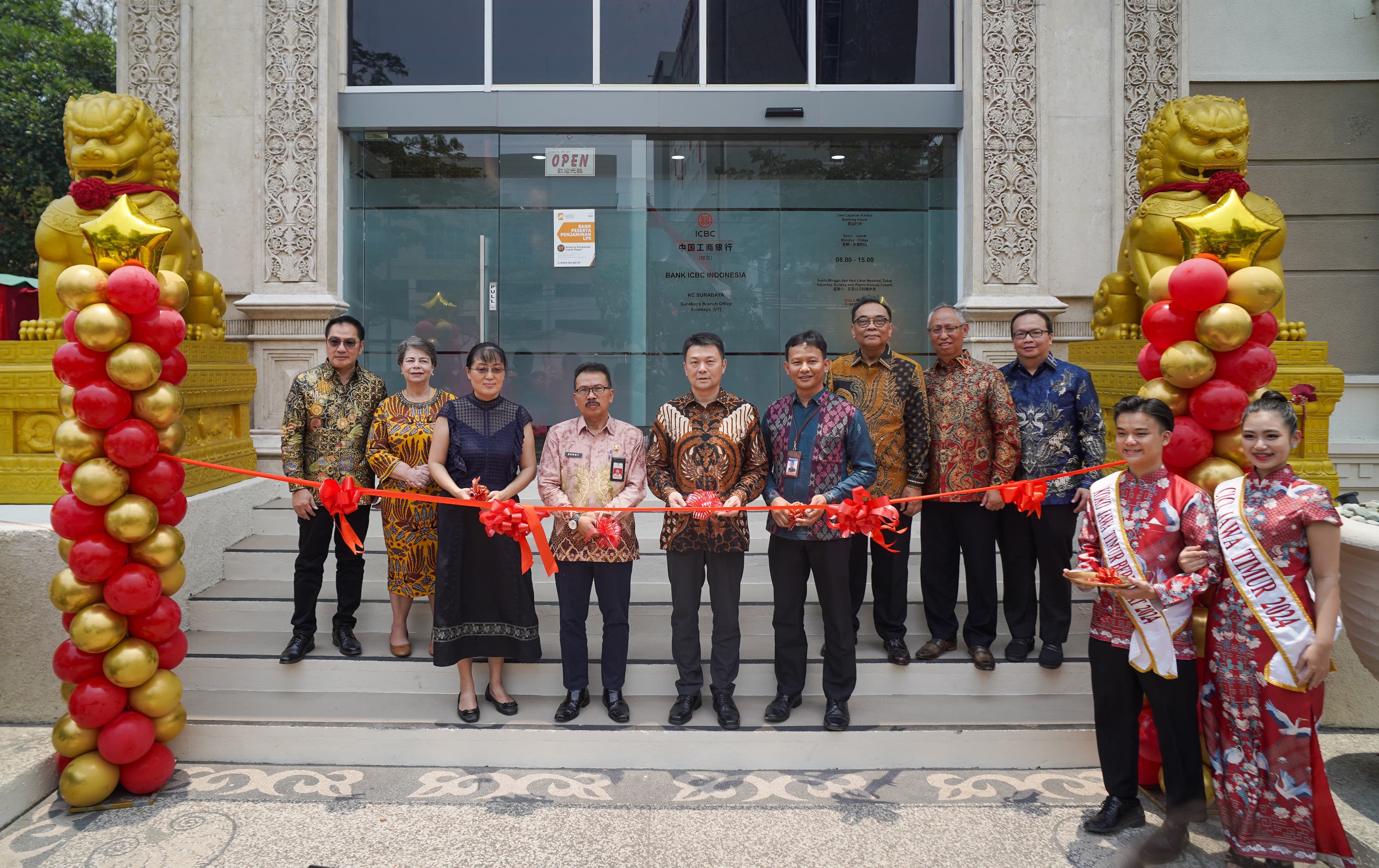 Relokasi Kantor Cabang Terbaru di Surabaya, Bank ICBC Indonesia Dilengkapi Fasilitas Modern demi Pelayanan Terbaik