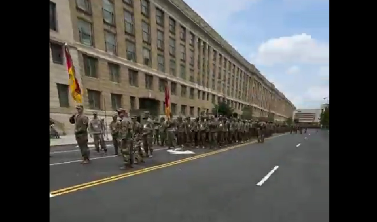 Trump Ambil Alih Kepolisian Washington DC, Ratusan Garda Nasional Turun ke Jalan