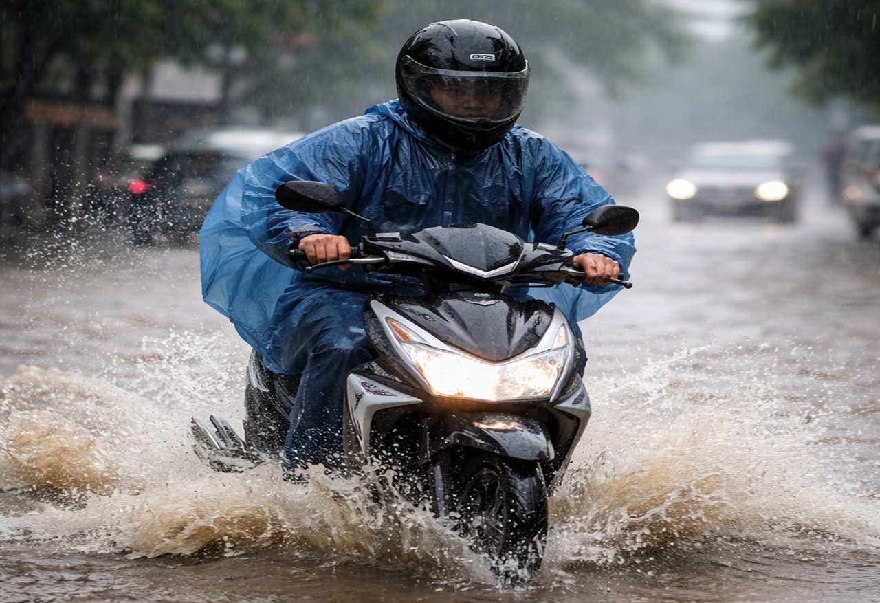 Motor Terobos Banjir? Ini 5 Tips Penting yang Wajib Langsung Dicek Agar Mesin Tetap Aman