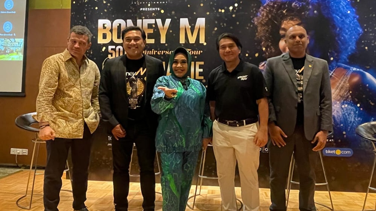 Boney M Bakal Duet Bareng Hetty Koes Endang di Konser Spektakuler Memperingati 50 Tahun Sang Legenda Musik Disko