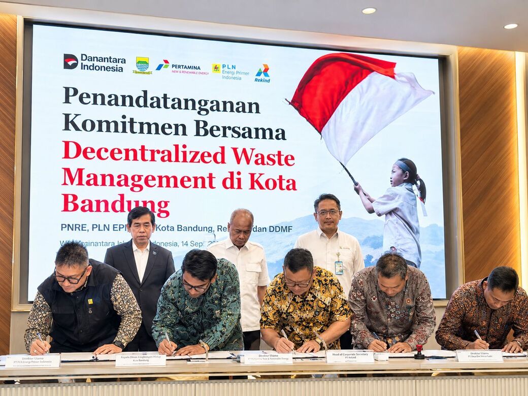 Pertamina NRE Ubah Sampah Bandung Jadi Sumber Energi