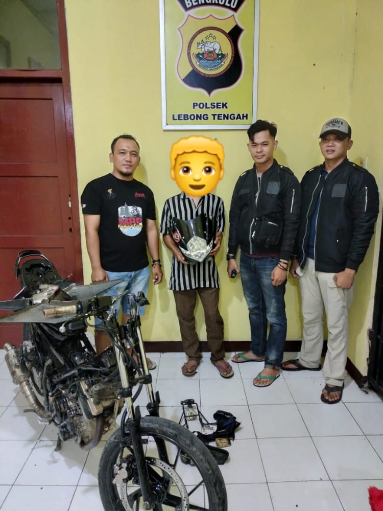 Gasak Satria FU, Pelaku Curanmor Dibekuk