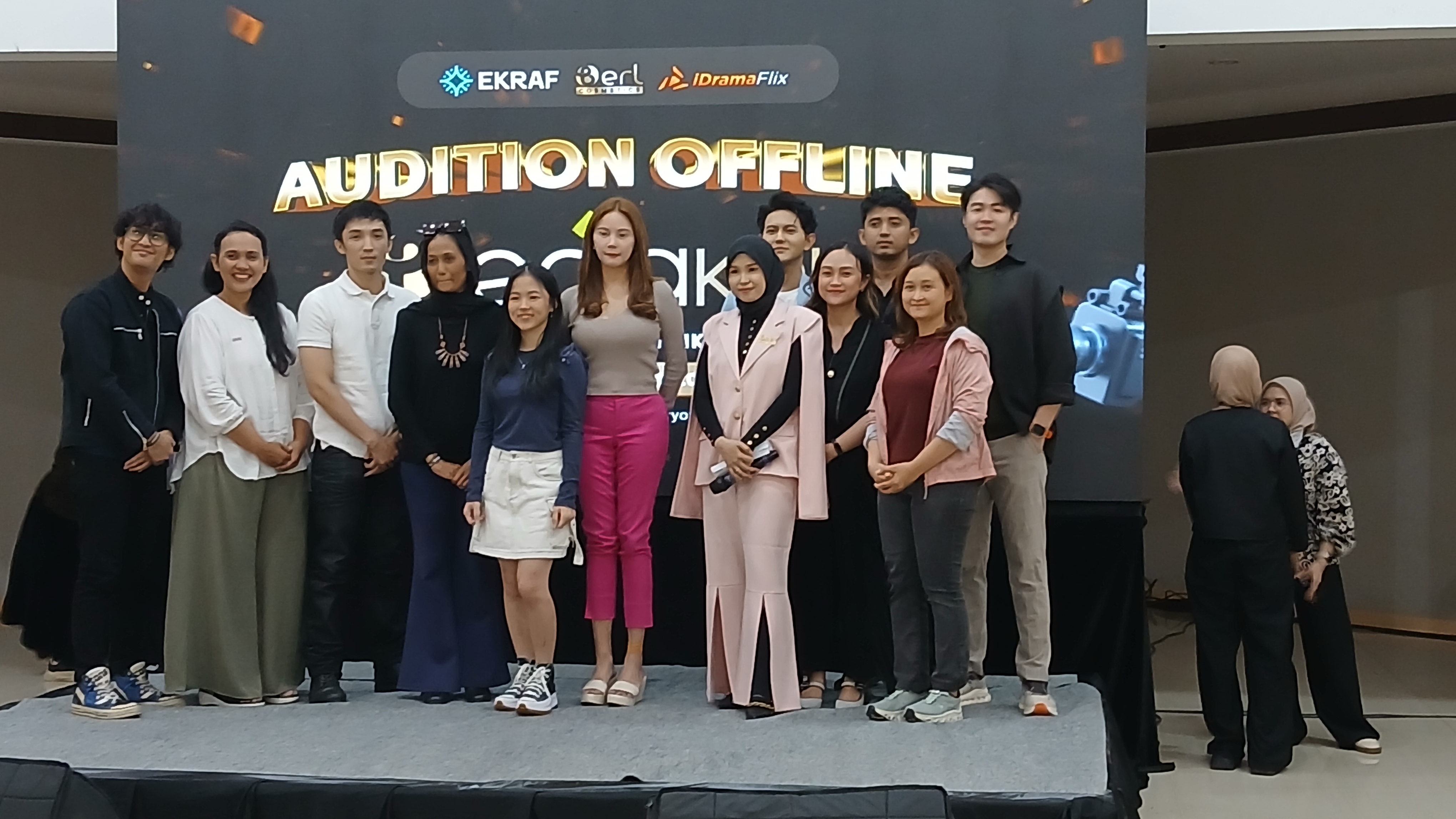 Raih Antusiasme Tinggi, B Erl Cosmetics Sukses Gelar Audisi Offline Berlakon