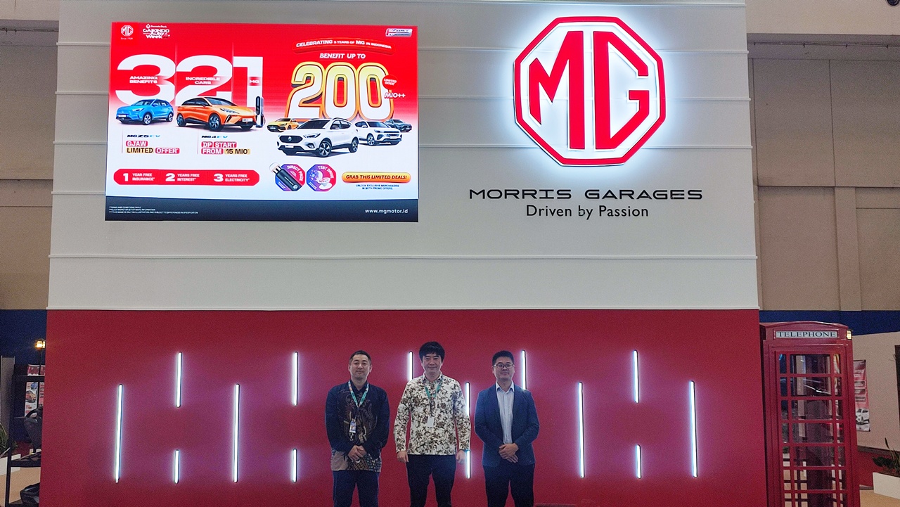 MG Hadirkan Line Up Inovatif di GJAW 2025, Ada Program Eksklusif Buat Pengunjung