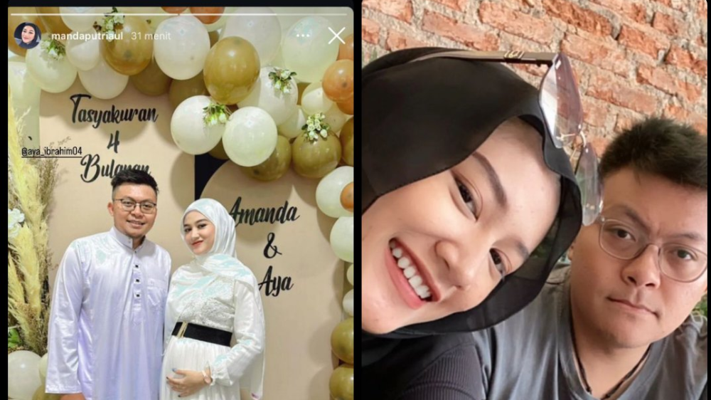 Viral YouTuber Aya Ibrahim Diduga Nikahi Janda Muda Manda Putri Aul saat Istri Hamil, Ngaku sudah Talak 3 Istri