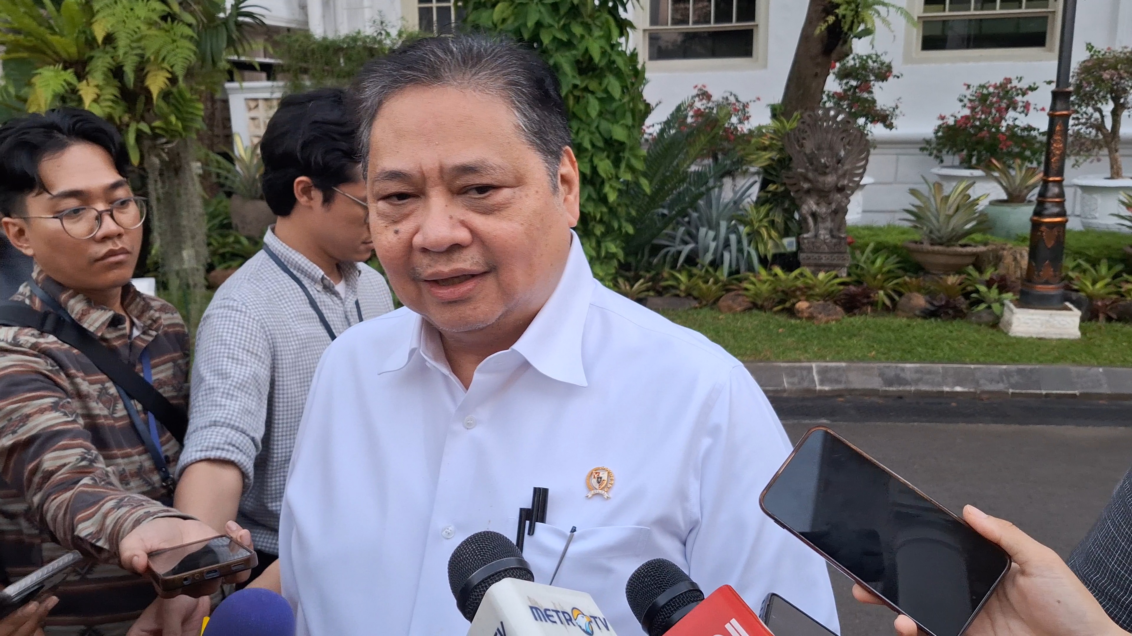 Airlangga Bantah IHSG Anjlok Akibat Thomas Djiwandono Jadi Deputi Gubernur BI