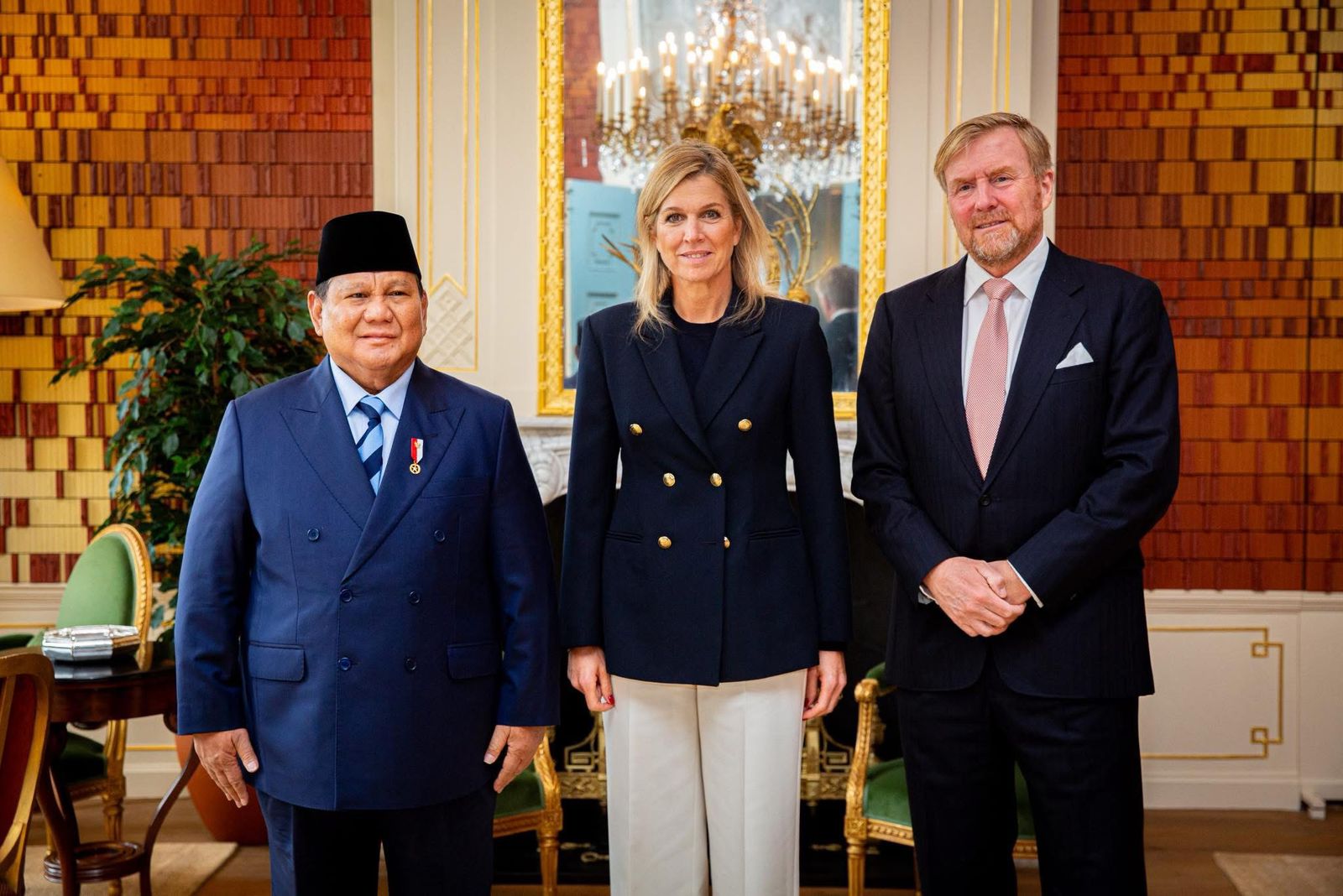 Prabowo Subianto Diterima Raja Willem-Alexander, Belanda Tunjukkan Penghormatan Tinggi