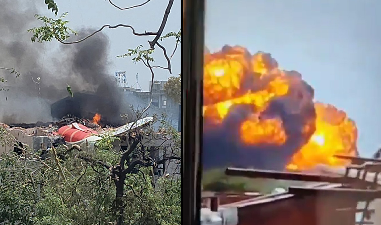 Kecelakaan Pesawat India Tewaskan Ratusan Penumpang, Boeing 787-8 Dreamliner Tujuan London Jatuh di Permukiman Warga