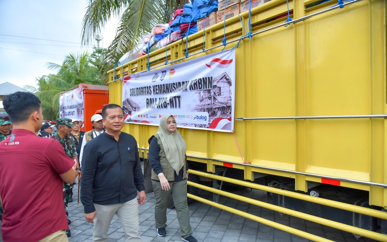 NTB Pertama Kirim Bantuan ke NTT, Pengalaman Gempa 2018 Jadi Pelajaran