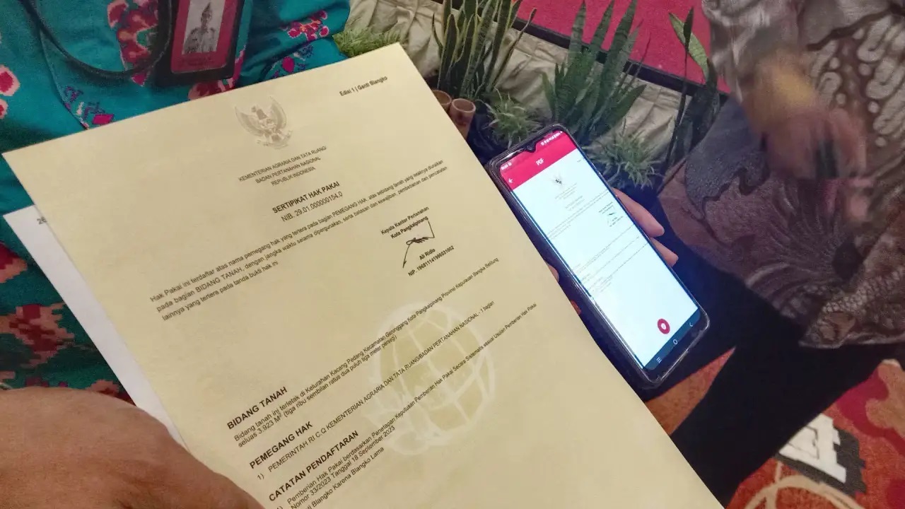 Sertifikat Elektronik Batasi Hak Milik untuk Rumah Tinggal 