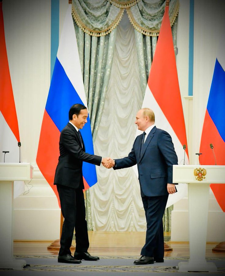 Jadi Juru Damai, Jokowi Sampaikan Pesan Zelenskyy untuk Putin