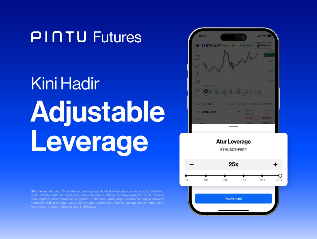 Pemula Wajib Tahu! Tips Aman Trading Derivatif Crypto Lewat Fitur Baru Pintu Futures