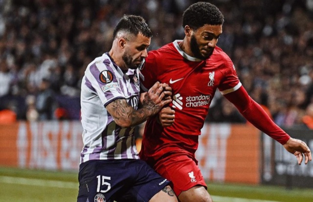 Hasil Liga Europa: Liverpool Kalah 3-2 di Toulouse, Luis Díaz Merayakan Kebebasan Sang Ayah dari Penculik