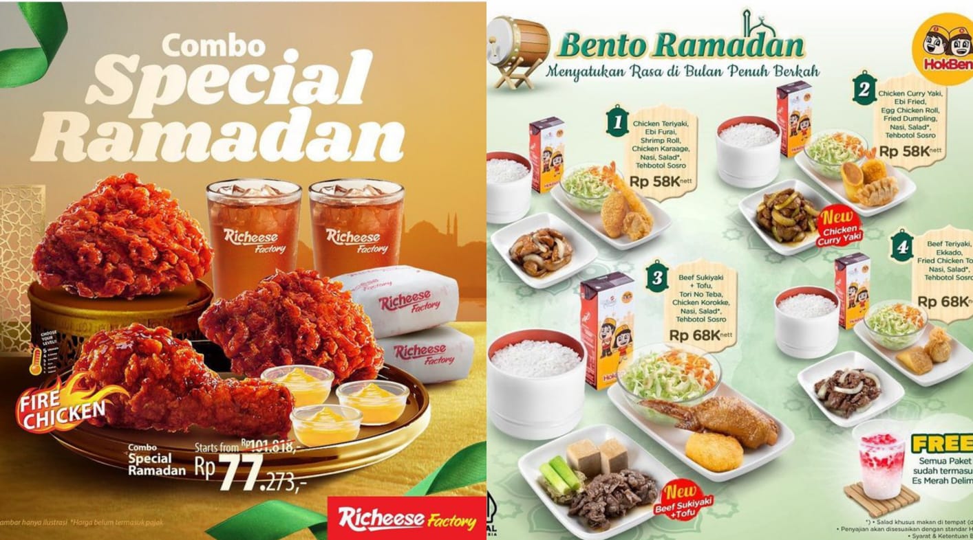 Promo Kuliner Ramadan 2023 Cocok Buat Bukber, Ada yang Mulai Rp 19 Ribuan Aja!