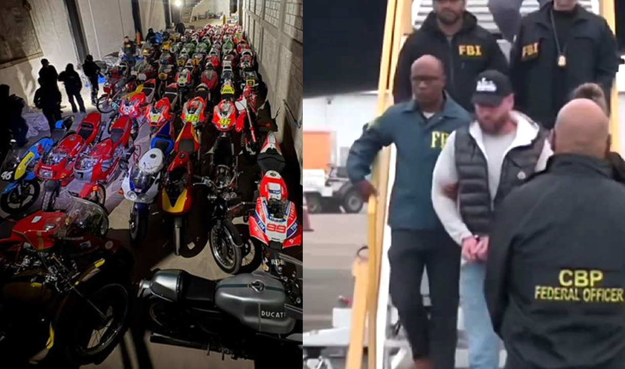 Ryan Wedding Kolektor Ratusan Sepeda Motor MotoGP Ditangkap FBI