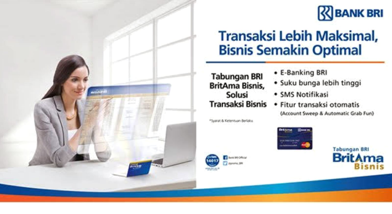 Britama Bisnis, Makin Mudah Kelola Bisnis