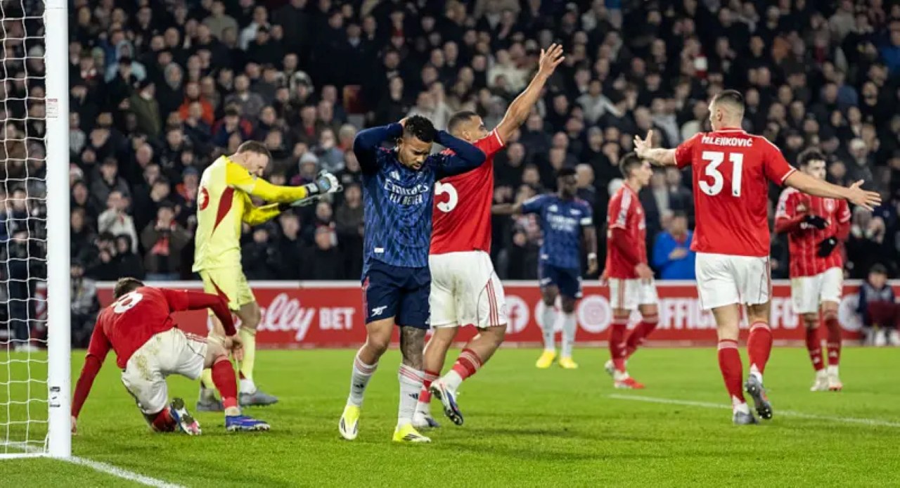 Nottingham Forest vs Arsenal 0-0, The Gunners Ditahan Imbang Pejuang Degradasi 
