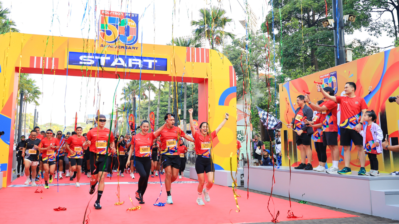 Meriah! Intip Keseruan Polytron Fest 50th Anniversary di GBK, Mulai dari Fun Run hingga Konser Musik
