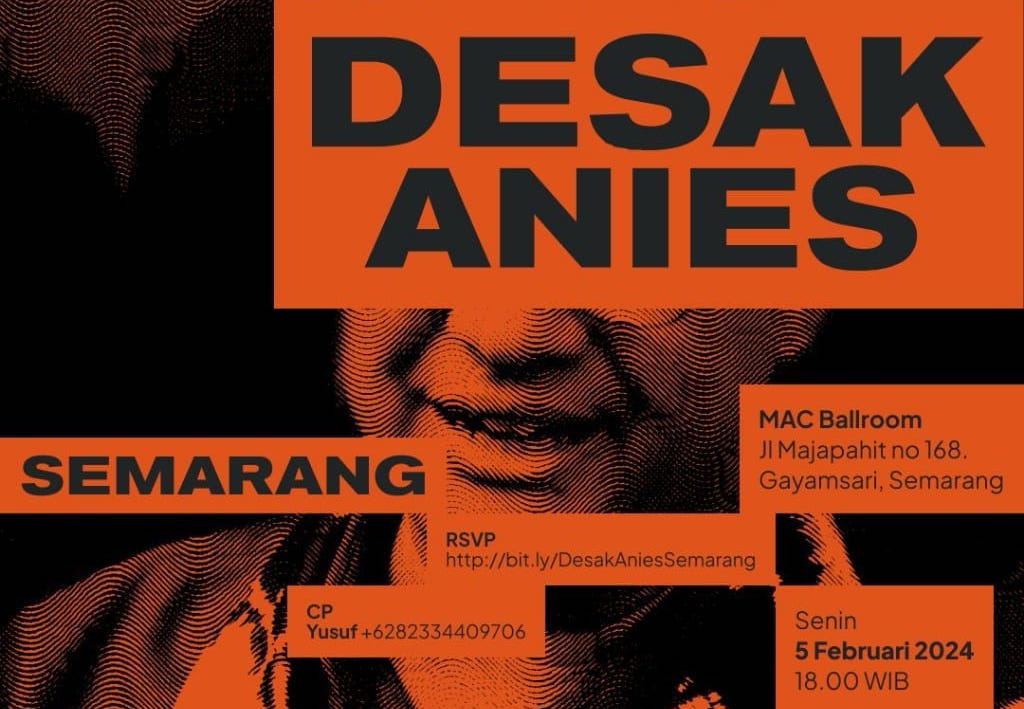 Ini Tekanan Anies dalam Desak Anies di Semarang: Jangan Rendahkan Proses Demokrasi!