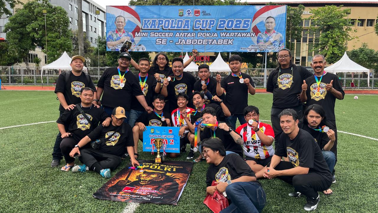 Turnamen Kapolda Cup 2025 Berjalan Sukses, Perkuat Sinergi Polri dan Wartawan