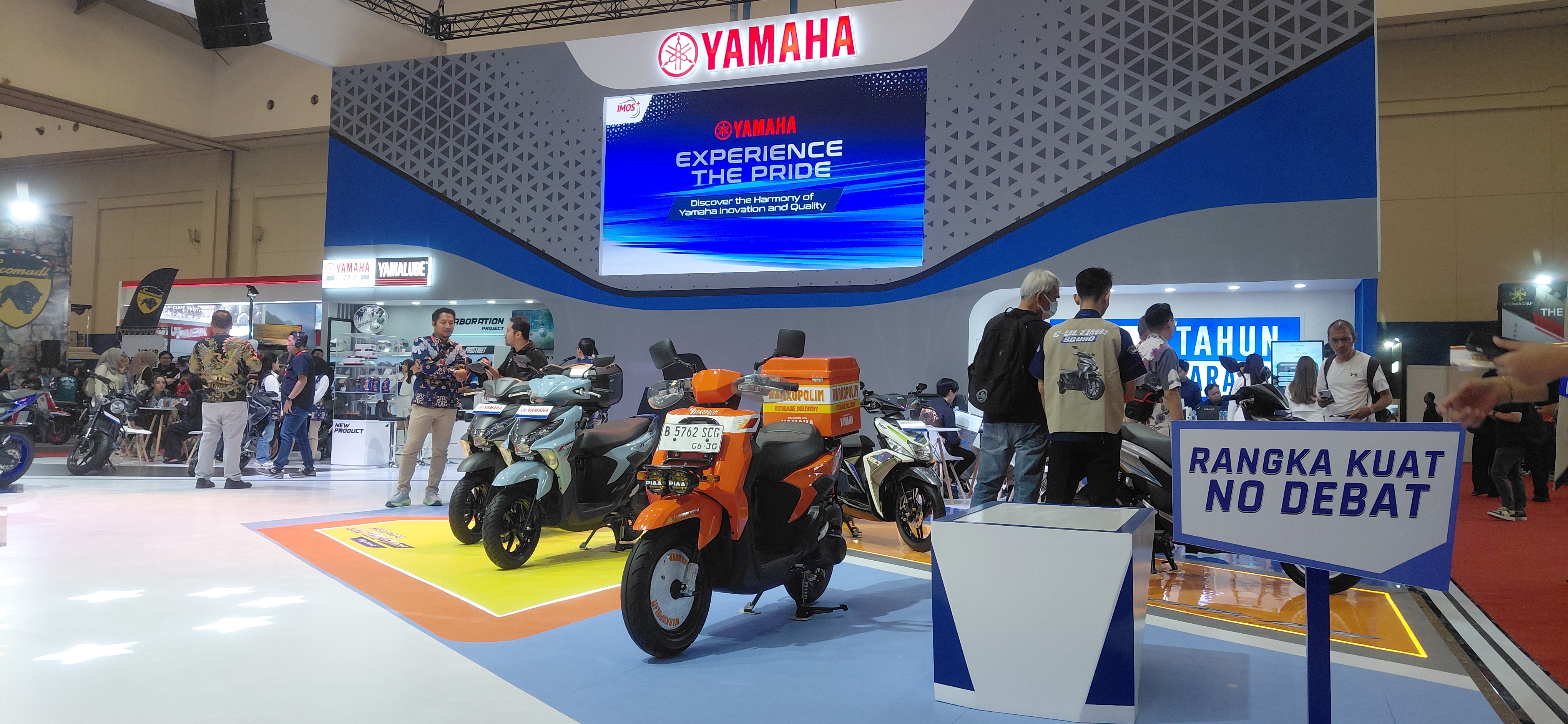 Usung Tema Where Innovation & Quality Meets Pride, Yamaha Bawa Puluhan Produk Unggulan di IMOS 2025