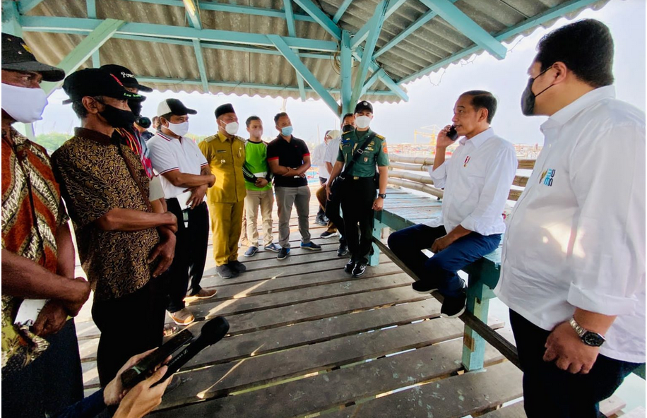 Kunjungi Dermaga di Gresik, Jokowi Serap 3 Aspirasi Nelayan Ini
