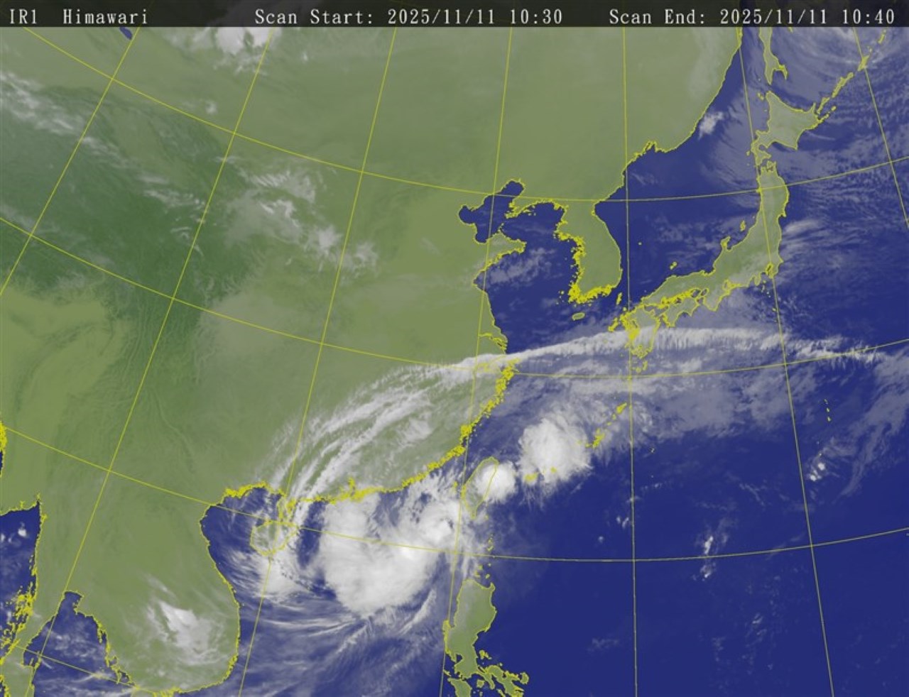 Setelah Acak-Acak Filipina, Badai Tropis Fung-Wong Mendekati Taiwan dengan Kekuatan yang Melemah