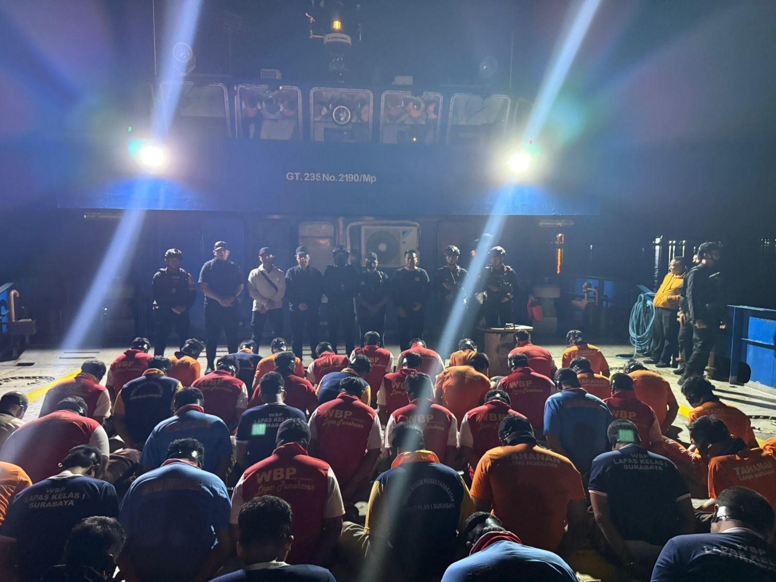 2.000 Warga Binaan High Risk Dipindahkan ke Lapas Super Maximum dan Maximum Security di Nusakambangan