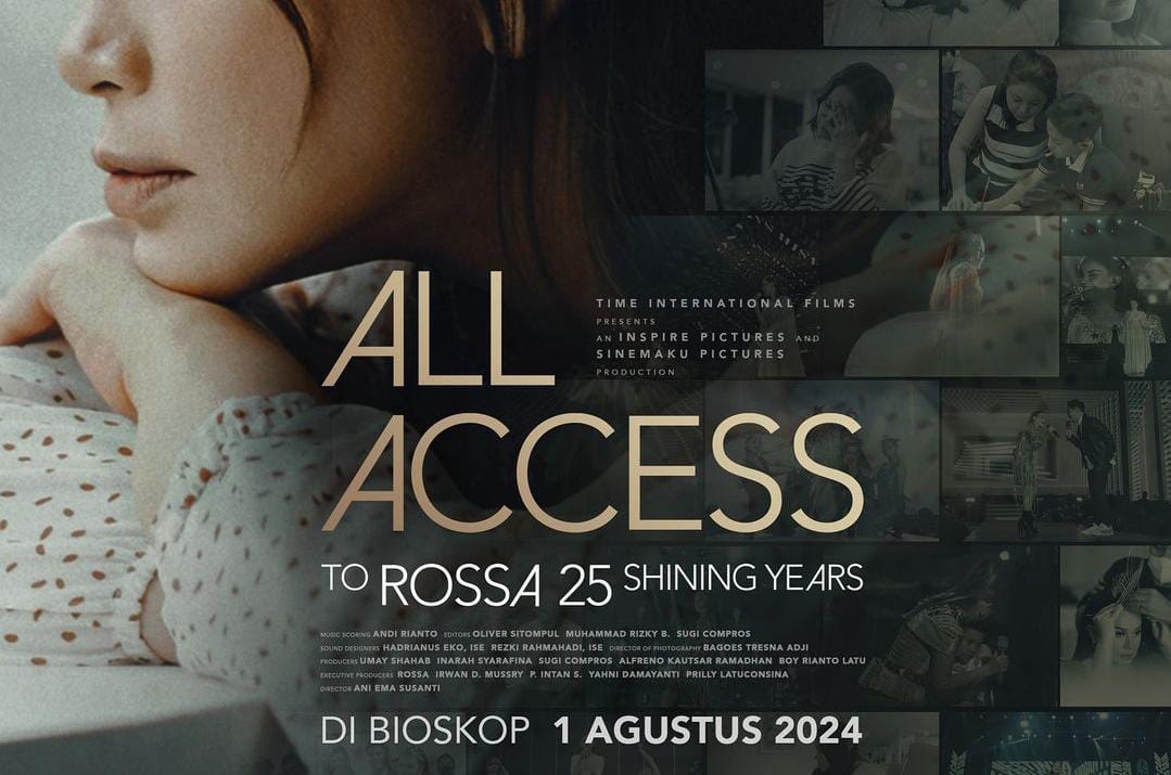 Catat Tanggalnya, All Access to Rossa 25 Shining Years Tayang di Bioskop Mulai 1 Agustus!