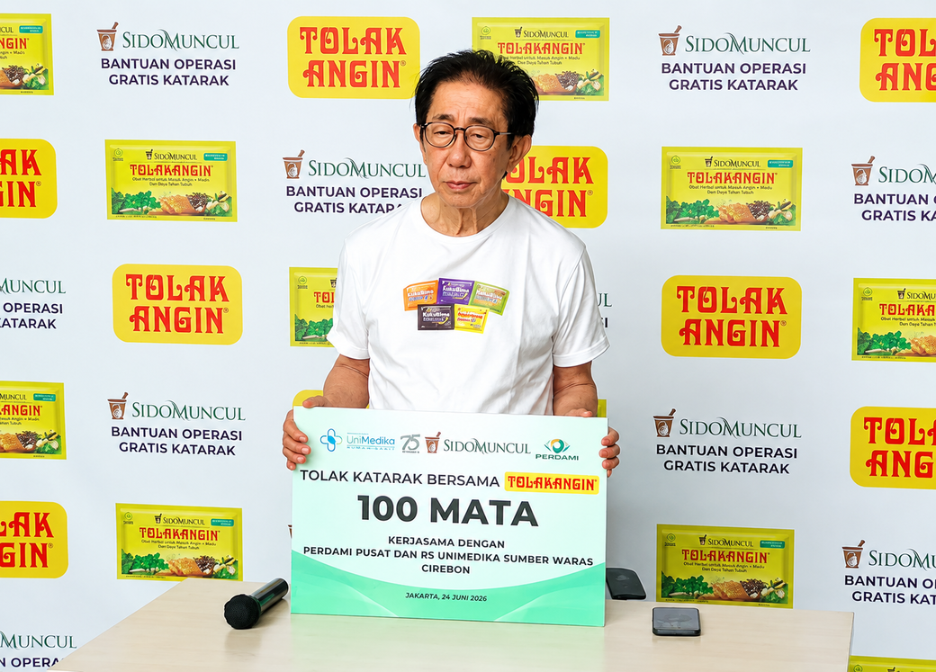Tolak Angin dan Kuku Bima Kembali Gelar Operasi Katarak Gratis