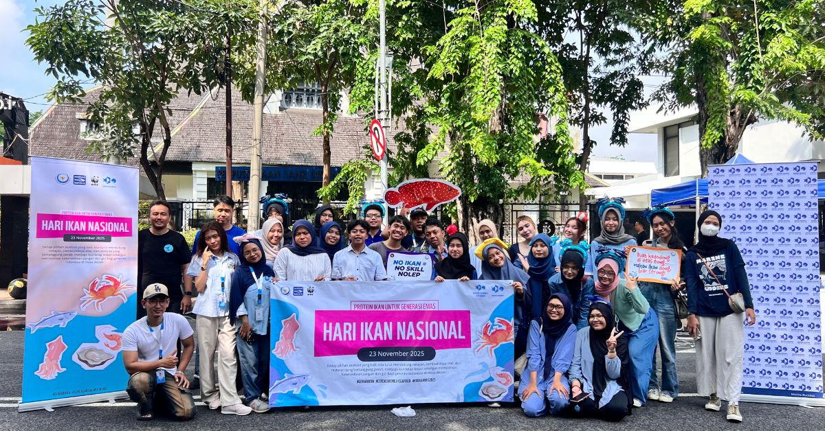 Marine Buddies Gelar Pawai Ikan dan Cicip Seafood Gratis di Hari Ikan Nasional