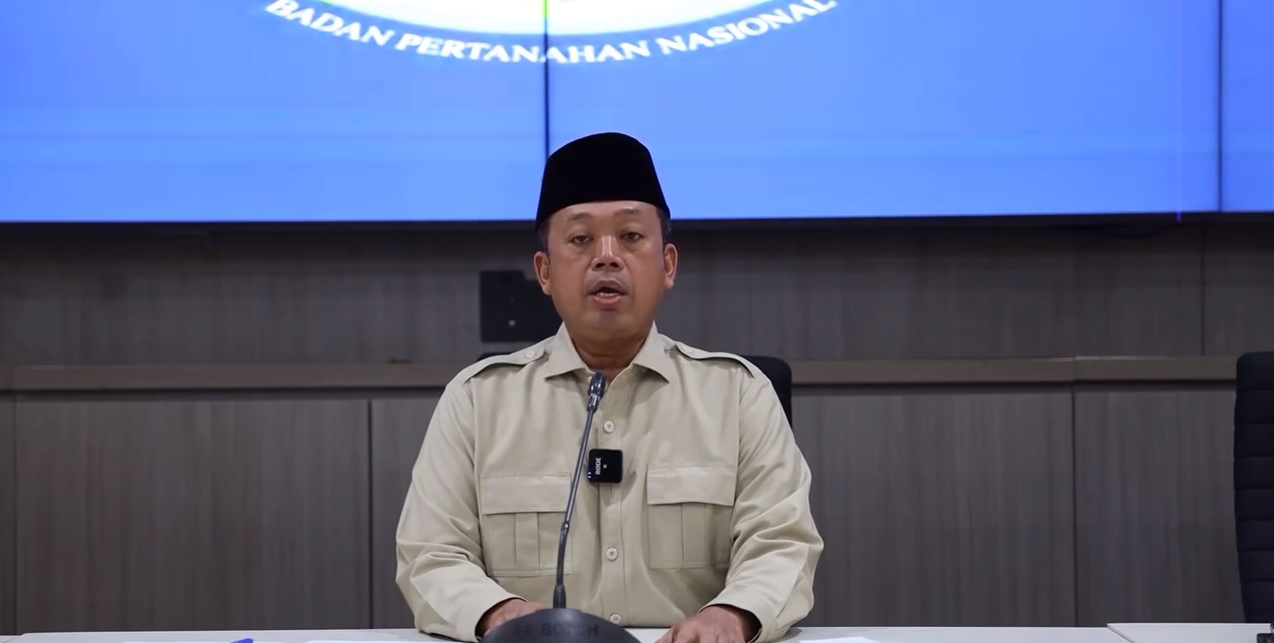 Nusron Wahid Minta Maaf Karena Sebut Semua Tanah Milik Negara, Rakyat Hanya Memanfaatkan