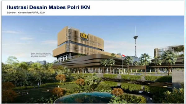 Ridwan Kamil Sebut Desain Mabes Polri di IKN Seperti Hotel Nusa Dua Bali