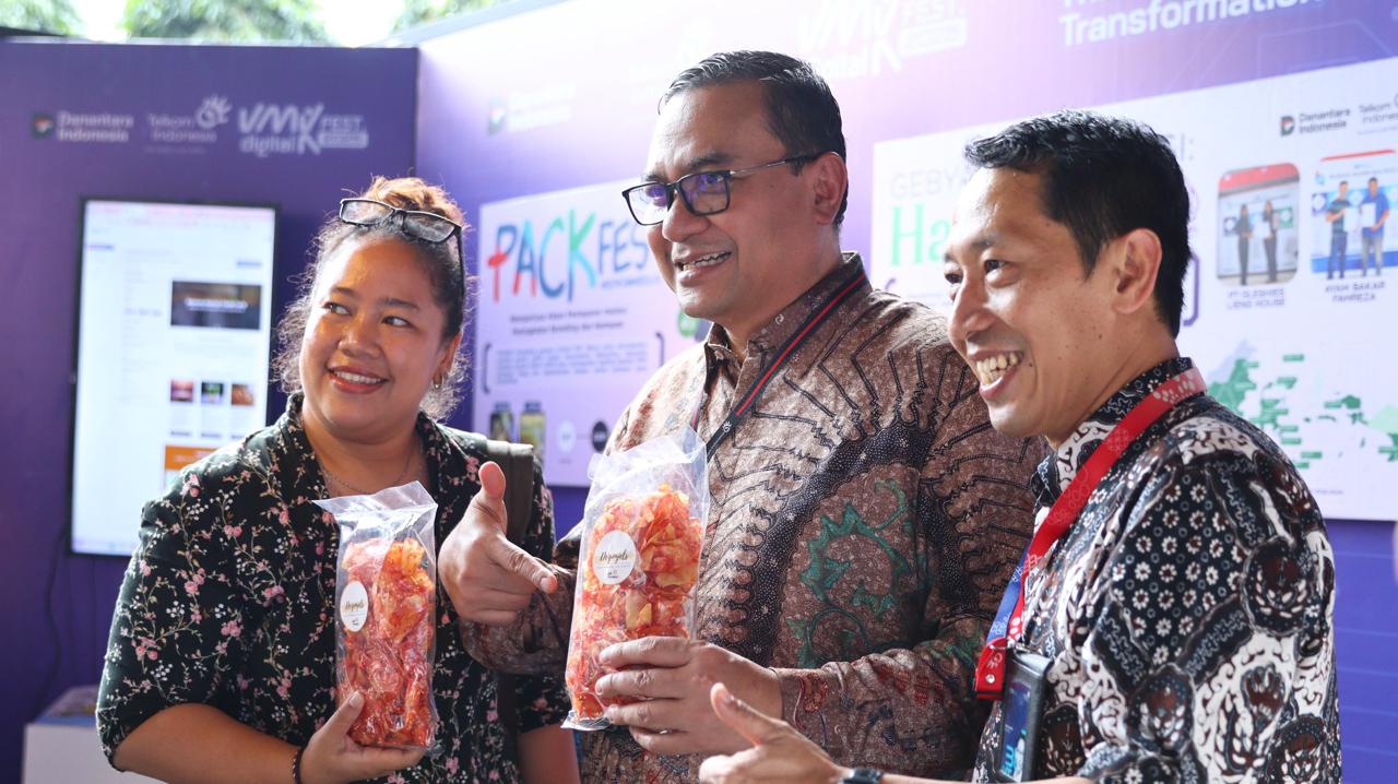 UMK Digital Fest 2025 Resmi Dibuka, Telkom Tekankan Pentingnya UMKM Go Digital