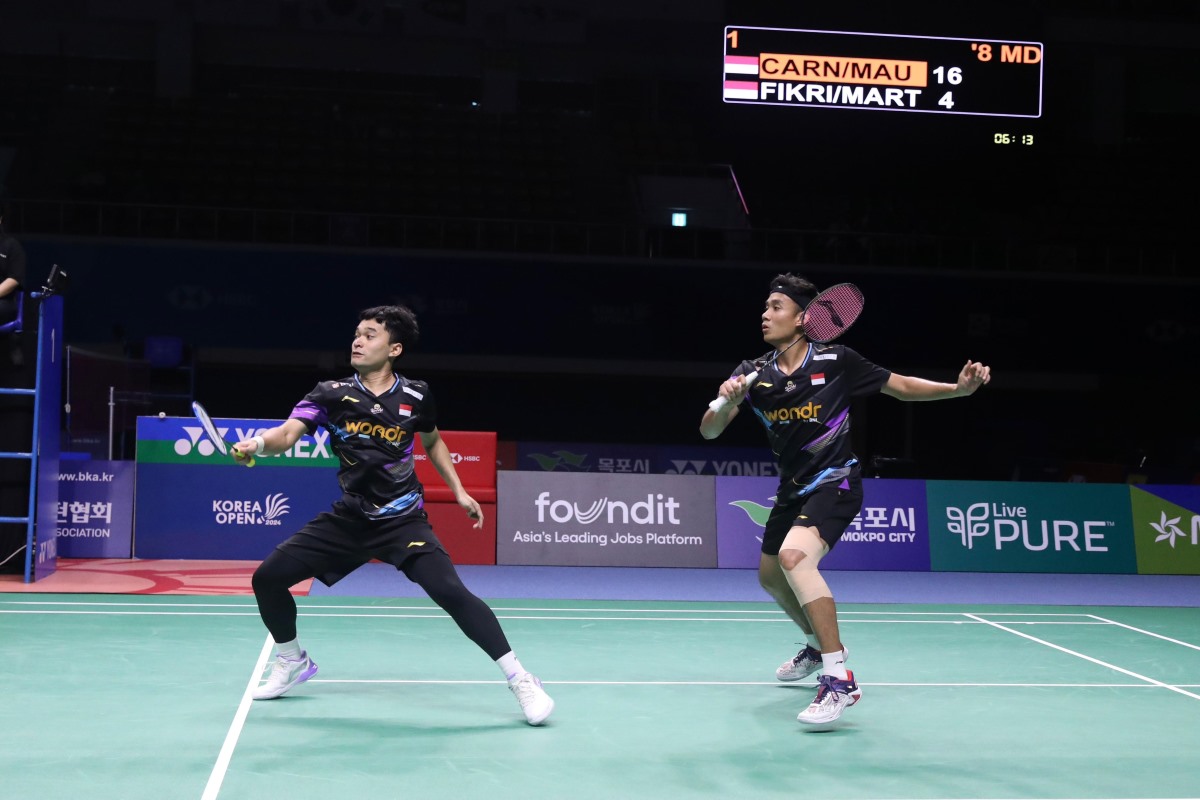 Jadwal Hong Kong Open 2024 Hari Ini 12 September, Aksi Fikri/Daniel dan Leo/Bagas Lawan Unggulan