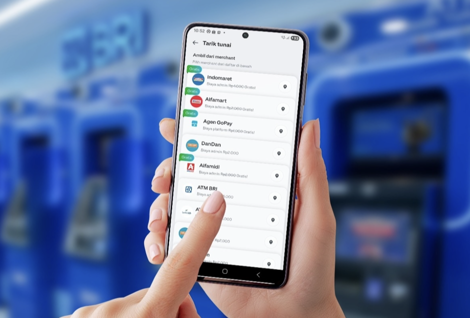 BRI Hadirkan Tarik Tunai GoPay Tanpa Kartu di 19 Ribu ATM dan CRM, Akses Uang Tunai Makin Mudah