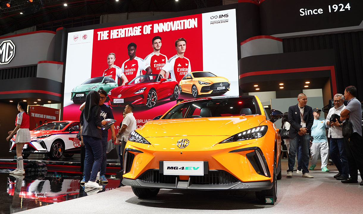 Intip Promo Eksklusif dan Aktivitas Spesial dari MG di IIMS 2025 